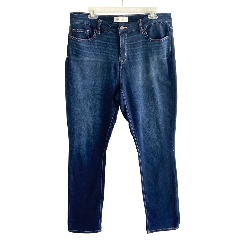 BKE Gabby High Rise Curvy Classic Skinny Jeans Dark Wash 30x32 AXB136R